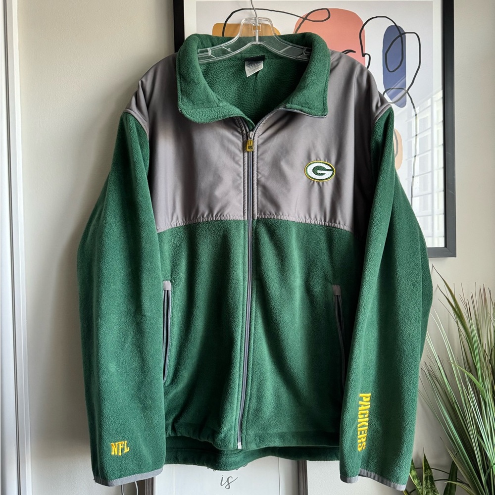 GREEN BAY PACKERS FLEECE JACKET COAT